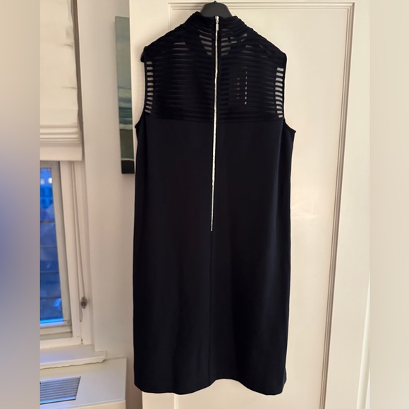 Lafayette 148 Mod Sheath Dress in Ink NWT - L - Picture 4 of 9